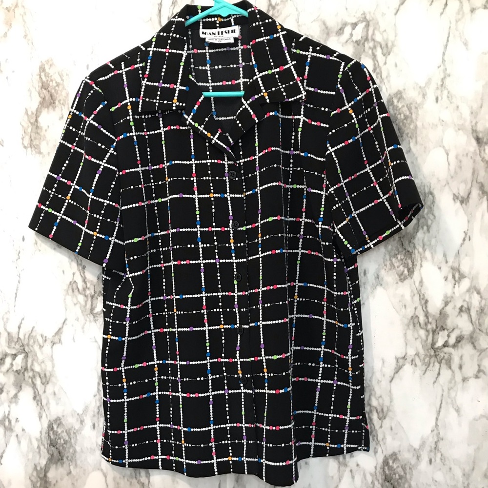 Joan Leslie | Vintage! Button-Down Blouse (10P)